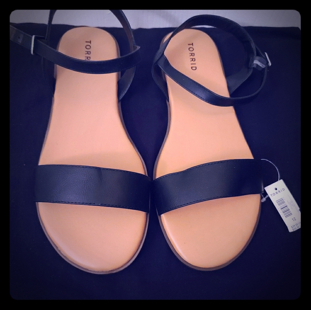 Cute Black Torrid sandals
